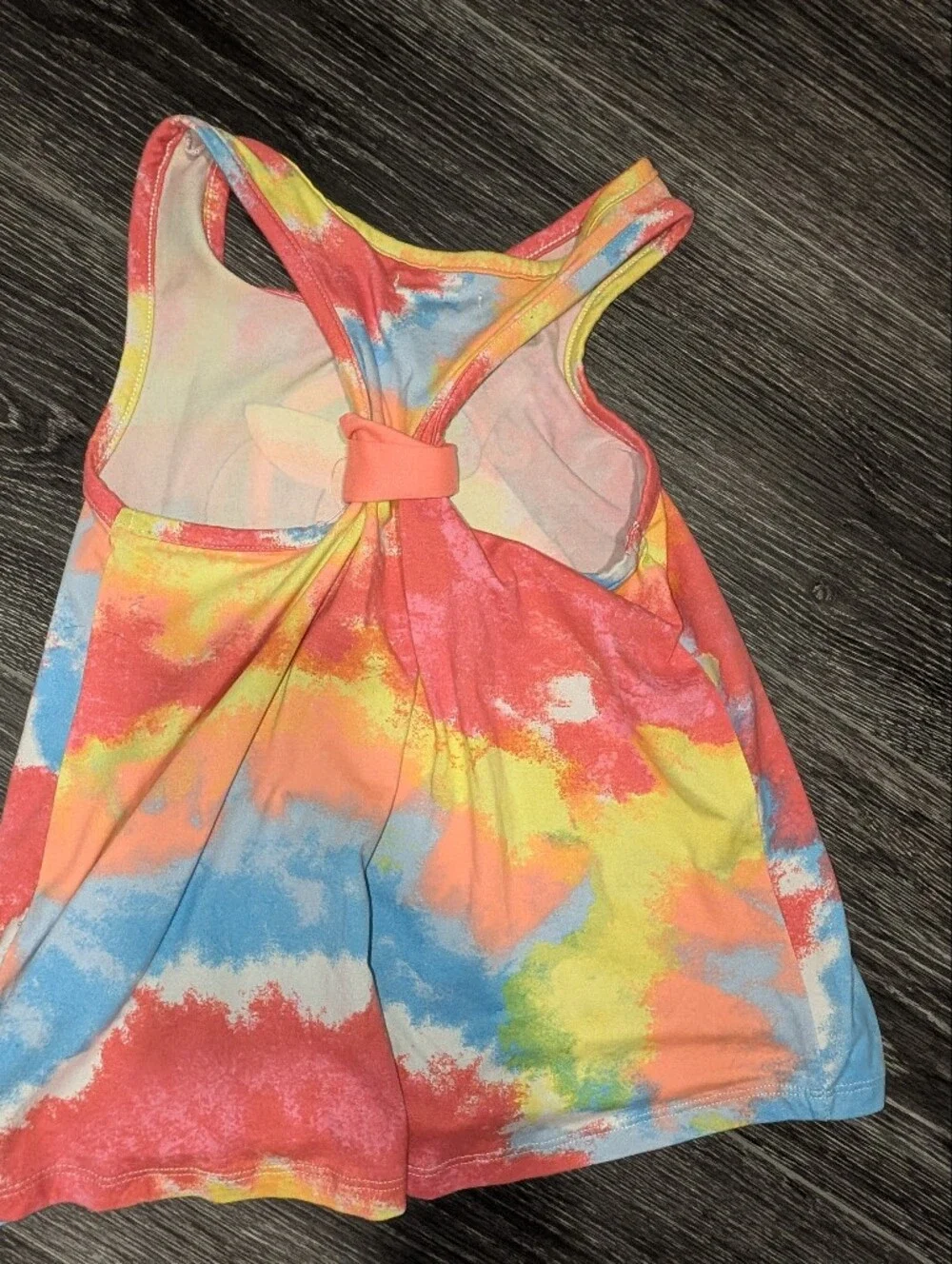 Girls Unicorn Tie-Dye Shirt - Multicolor